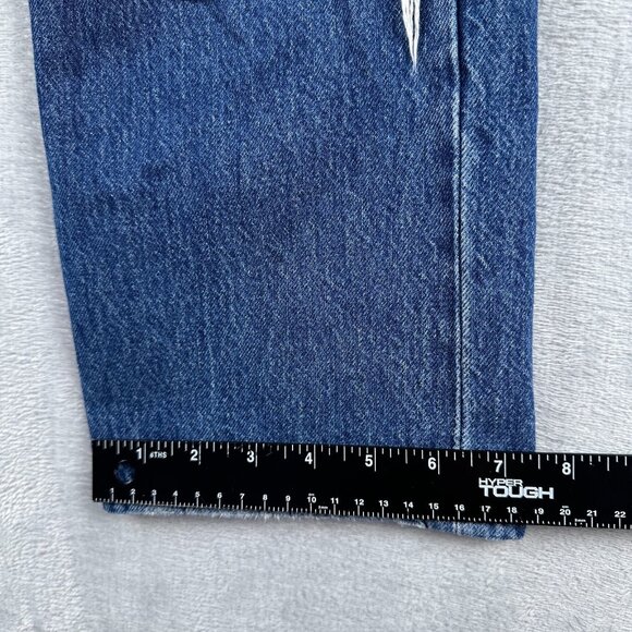 Levis Jeans Wedgie Straight Leg Distressed Mid-Rise Light Wash Size 29 - Picture 9 of 15